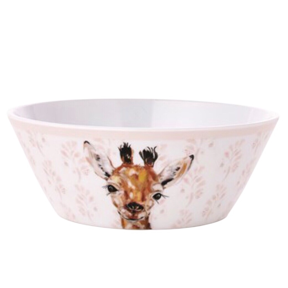 Kids Giraffe Melamine 6” Bowl